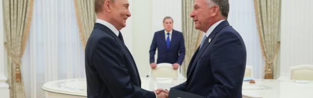 Путин принял в Москве спецпосланника Трампа Уиткоффа