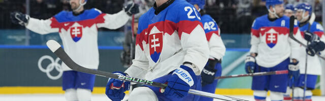 Первым полуфиналистом хоккейного олимпийского турнира стала сборная Словакии
