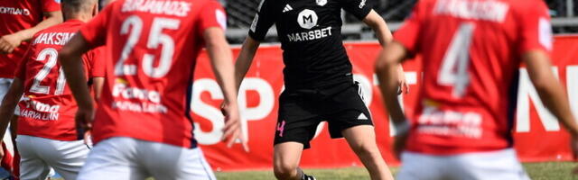 ЧЭ по футболу: нарвский "Транс" дома уступил "Нымме Калью"