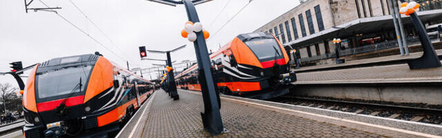 ФОТО: новый поезд Škoda совершил первый рейс