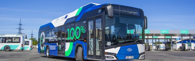 В Таллинне завершилось тестирование электробуса производства Solaris Bus & Coach