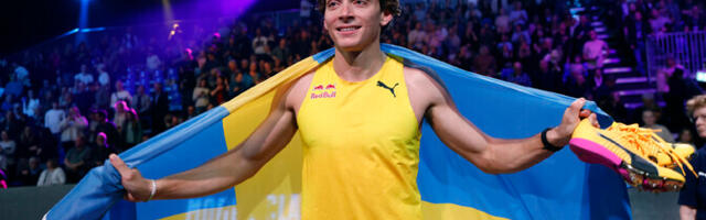 Швед Арман Дюплантис установил очередной мировой рекорд в прыжках с шестом