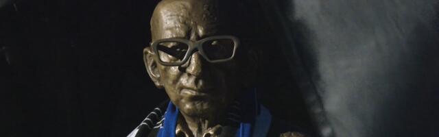 В Ляэне-Вирумаа открыли скульптуру и скамейку в честь лесного брата Руубена Ламбура