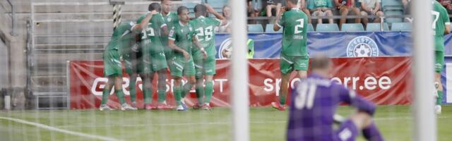 ФОТО | Лига конференций УЕФА: „Левадия“ обыграла чемпиона Грузии, но все решится в Тбилиси