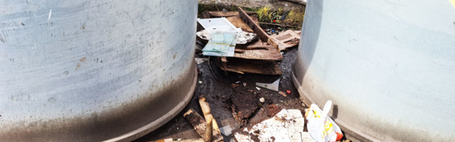 Контейнеры для сбора стекла и упаковки убрали от нарвского КТ из-за безответственных нарвитян