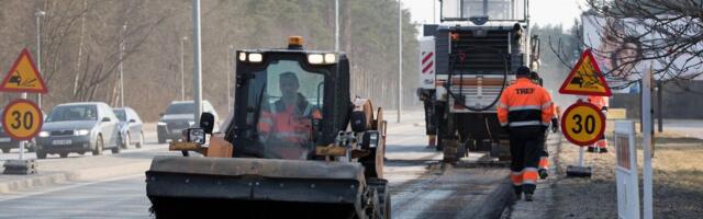 Пробок не избежать ⟩ Ремонтные работы в центре Таллинна нарушат дорожное движение