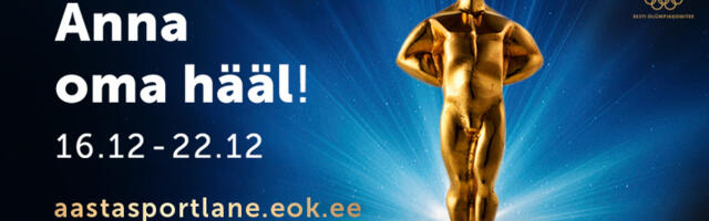 В Эстонии выбирают лучших спортсменов и тренера года: проголосовать могут все желающие