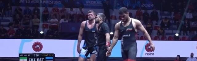 Maadlus: Richard Karelson jäi ilma pronksmedalist