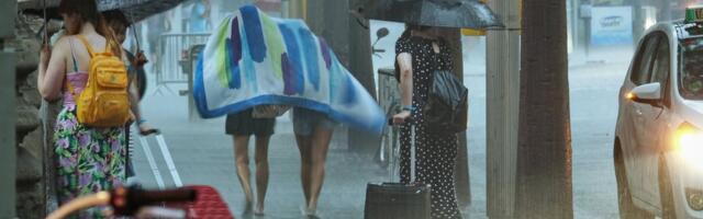 В Восточной Финляндии из-за сильных ливней тысячи людей остались без электричества