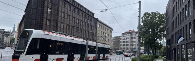 Трамвайное движение нарушено из-за неисправности, чтобы его восстановить потребуется время