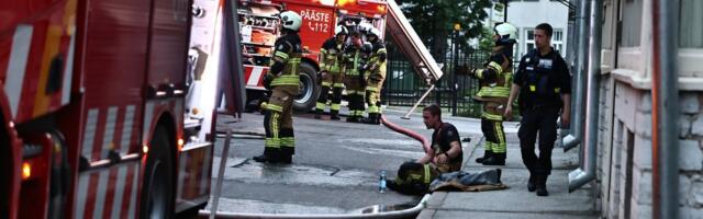 В Ласнамяэ ребенок играл с пластиковой бутылкой и чуть не сжег квартиру 