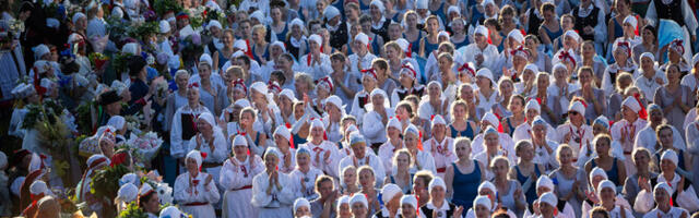 В Таллинн прибывают самые юные участники Праздника песни