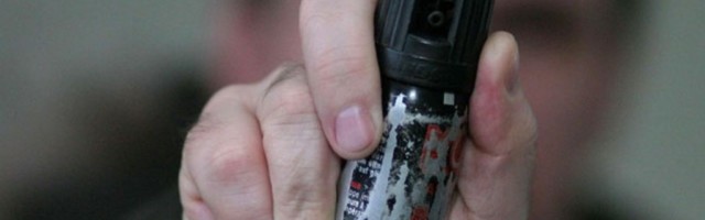 Распылил перцовый газ в направлении полицейского