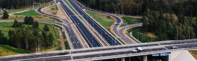 Строительные работы на виадуке Канама полностью завершены