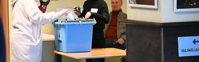 ФОТО: день выборов в Нарве