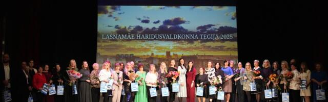 ФОТО | В Ласнамяэ чествовали лучших работников в сфере образования