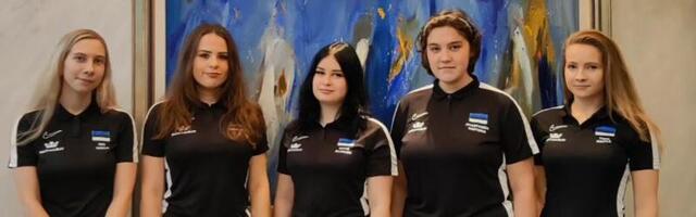 Женская команда Эстонии занимает 13 место на командном чемпионате Европы по шахматам