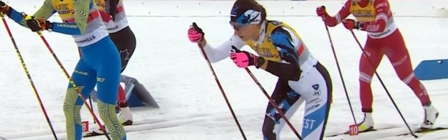 Лыжный спорт: команда Эстонии завершила эстафету на десятом месте