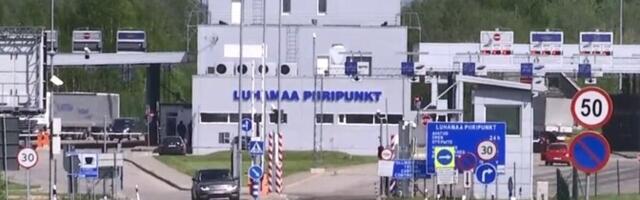 Ситуация в Литве не сказалась на очередях на границах Эстонии