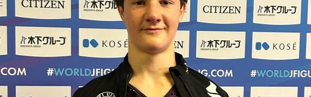 „Мои близкие переживали больше, чем я сам“ — 14-летний эстонский фигурист о дебюте на юниорском ЧМ