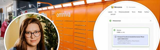 Пилотный проект Omniva вызвал вопросы у клиентов: бесплатно хранить посылку можно только первые два часа