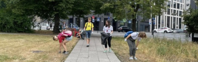 Молодёжь помогает сделать Тарту чище