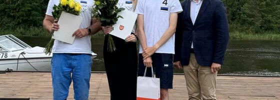 Тарту наградит чемпионку мира по водно-моторному спорту Кярол Соодла и её тренера