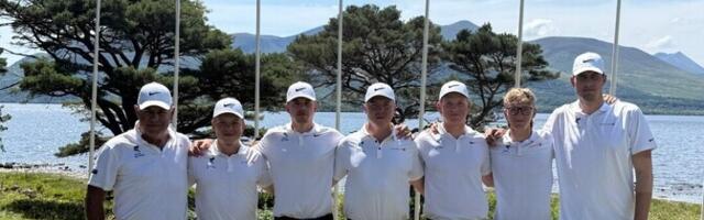 Сборная Эстонии по гольфу заняла 14-е место на чемпионате Европы