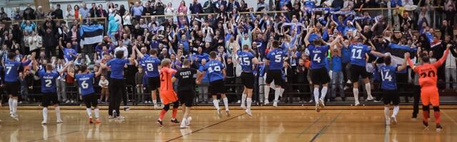 Футзальная сборная Эстонии обыграла в Йыхви Грецию и продвинулась в отборе на ЧМ