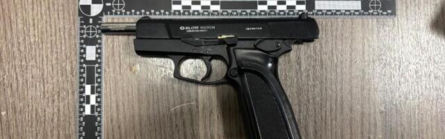 В Нарве полиция задержала нетрезвого мужчину, стрелявшего из стартового пистолета