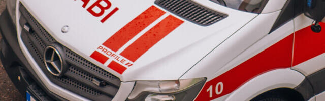 В Пылвамаа водитель уснул за рулем и столкнулся со встречным автомобилем