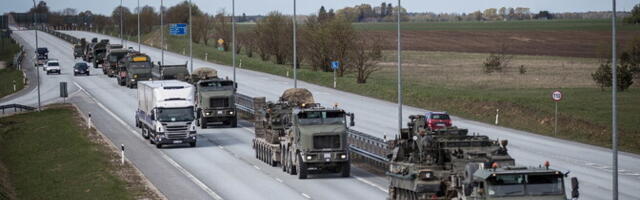 Военные учения в понедельник приведут к ограничениям движения на дорогах Вырумаа