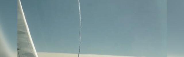 Правда ли, что на этом видео показан запуск иранской ракеты, снятый с борта пассажирского самолёта?