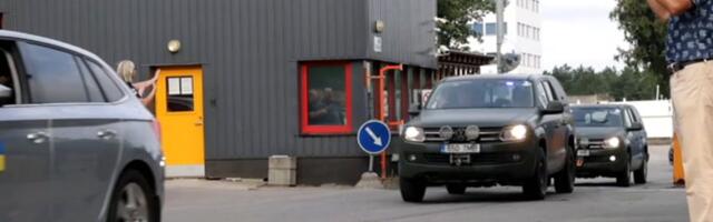 ФОТО И ВИДЕО | Эстония передала Украине 22 полицейских автомобиля — часть отправится прямо на передовую