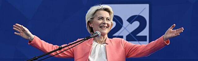 Правдиво ли видео о том, как в Болгарии автомобиль фон дер Ляйен окружили протестующие, выкрикивавшие: „Нацистка!“?