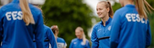 Женская сборная Эстонии по футболу сыграла вничью с командой Косово