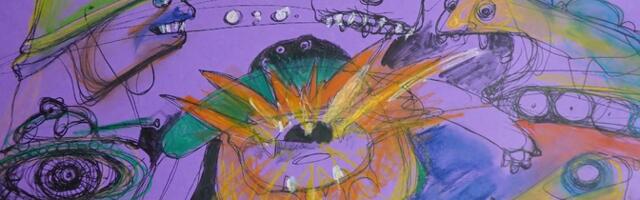 "Северные сказки" на стенах бывшей фабрики: эстонская художница готовит эпический проект