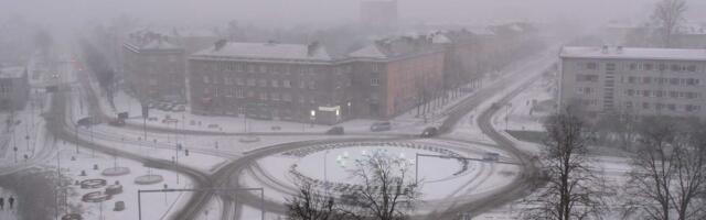 Эстонию на этой неделе ожидает ветреная и неспокойная зимняя погода