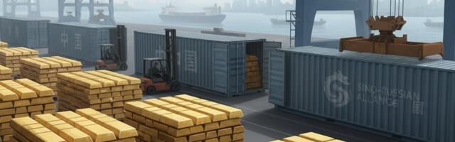 Россия продала Китаю золото почти на миллиард долларов. Это рекордная сумма за всю историю двусторонней торговли