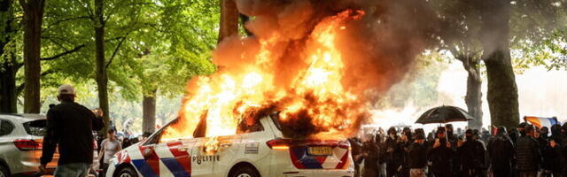 Протест против иммиграции в Гааге перерос в крупные столкновения с полицией