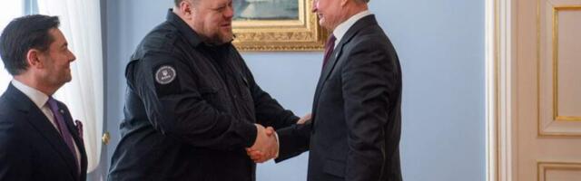 Стефанчук благодарит Литву за поддержку, обещает не переставать бороться за свободу