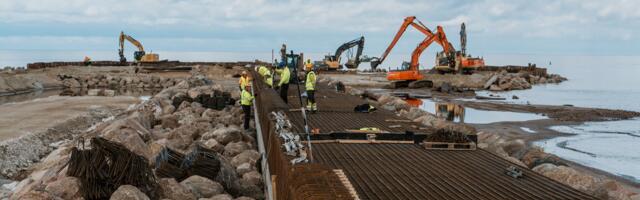 Прогуляться по новому молу в Нарва-Йыэсуу можно будет уже следующим летом