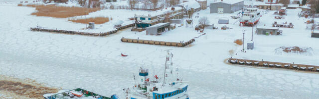 В Пярнуском заливе начинаются ледокольные работы