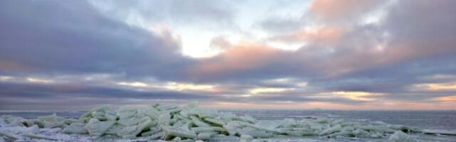 Rīgas līcī kūst pēdējie ledus gabali