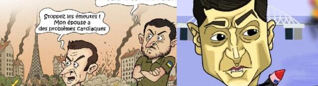 Правда ли, что французские журналы вышли с этими обложками про Зеленского, беспорядки в Париже и Крымский мост?
