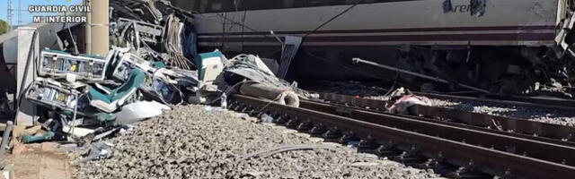 Reuters: крушение поезда в Испании могло быть вызвано неисправной стыковой накладкой рельсов