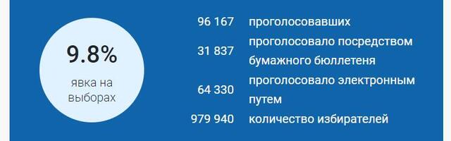 На выборах в Европейский парламент проголосовали 134 387 человек