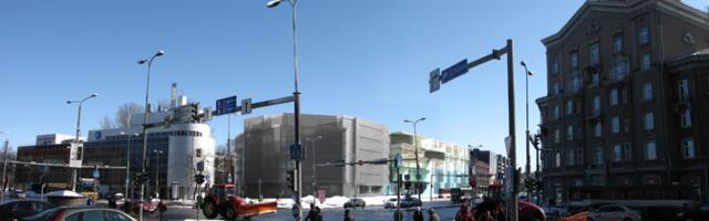 На углу перекрестка у магазина Stockmann в Таллинне появятся новые коммерческие здания