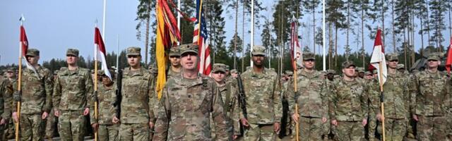 Эстонцы больше всех в Европе надеются на военную помощь США