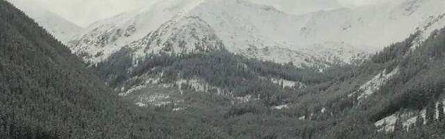 В Татрах выпало очень много снега – горный приют оказался полностью отрезан от мира